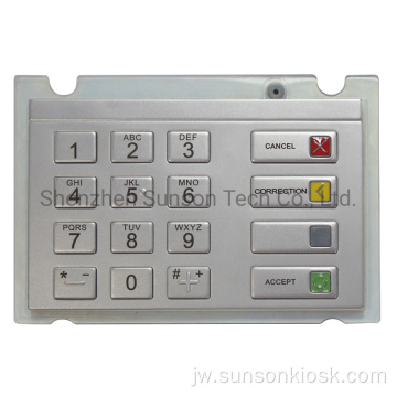 PCI disetujoni Encrypting PIN PAD kanggo ATM